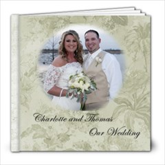 Charlotte 8x8 Wedding book - 8x8 Photo Book (20 pages)