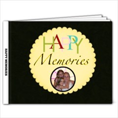 Happy Memories 9x7 album - 9x7 Photo Book (20 pages)