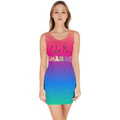 Amazing colors bodycon dress