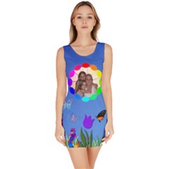 Rainbow Dreams Love bodycon dress