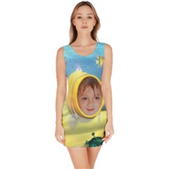 Fish Face bodycon dress
