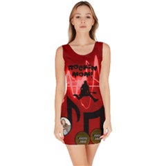 Mom Rocks  Bodycon Dress 