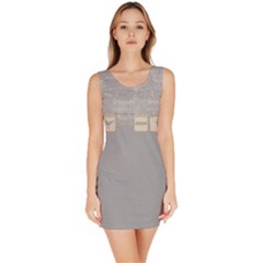 Full Print Bodycon Dress