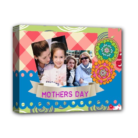 mothers day - Deluxe Canvas 14  x 11  (Stretched)