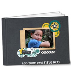 9x7 (DELUXE): Boys will be Boys (Multi-Frame) - 9x7 Deluxe Photo Book (20 pages)