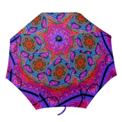 oldpinkbluekalumb - Folding Umbrella