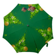 st patrick s Day - Hook Handle Umbrella (Small)