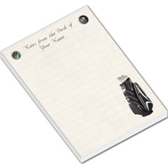 Golf Large Memo Pad Lined Paper - Large Memo Pads