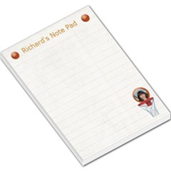 Basketball Large Memo Pad - Large Memo Pads