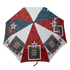 Celebrate America Umbrella - Folding Umbrella