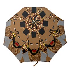 mr. t umbrella2 - Folding Umbrella