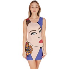 lips - Bodycon Dress