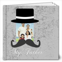 dad, fathers day, boy, man, fun, family, happy - 12x12 Photo Book (20 pages)