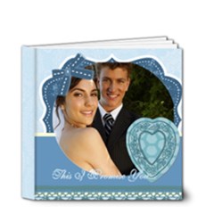 Wedding Blue Book - 4x4 Deluxe Photo Book (20 pages)