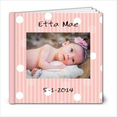 Etta Newborn Album - 6x6 Photo Book (20 pages)