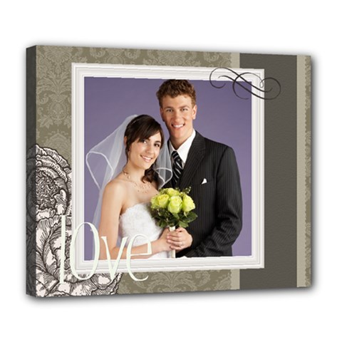 wedding - Deluxe Canvas 24  x 20  (Stretched)