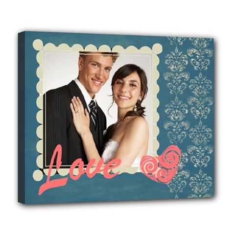 wedding - Deluxe Canvas 24  x 20  (Stretched)