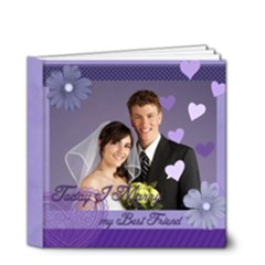 Wedding purple Book - 4x4 Deluxe Photo Book (20 pages)
