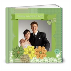 Wedding green Book - 6x6 Photo Book (20 pages) Wedding green Book - 6x6 Photo Book (20 pages)