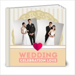 Wedding  gold Book - 6x6 Photo Book (20 pages)