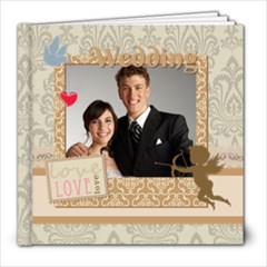 Wedding  gold Book - 8x8 Photo Book (20 pages)