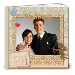 Wedding  gold Book - 8x8 Photo Book (20 pages)