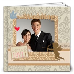 Wedding  gold Book - 12x12 Photo Book (20 pages)