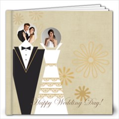 Wedding  gold Book - 12x12 Photo Book (20 pages)