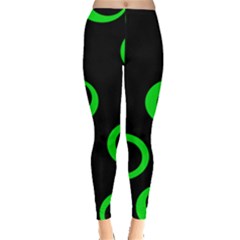 Green Circle leggings - Everyday Leggings 