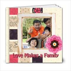 family - 6x6 Photo Book (20 pages)