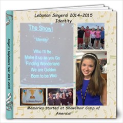 Singers Sophomore year - 12x12 Photo Book (20 pages)