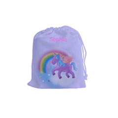 Unicorn Drawstring Pouch (medium)