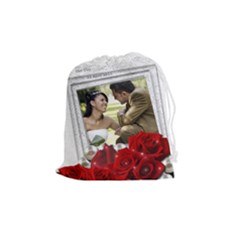 Wedding Drawstring Pouch (medium)