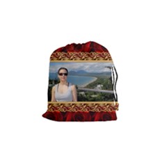 Red Rose Drawstring Pouch (small)