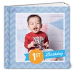 Jordan - Cake Smash - 8x8 Deluxe Photo Book (20 pages)