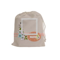 Drawstring Pouch(L): Mother - Drawstring Pouch (Large)