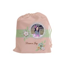 Drawstring Pouch(L): Sweet Memories - Drawstring Pouch (Large)