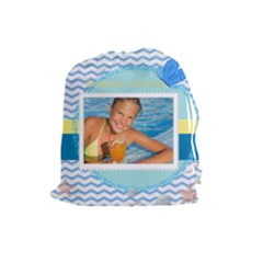 summer - Drawstring Pouch (Large)