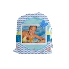 summer - Drawstring Pouch (Large)