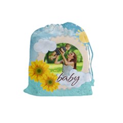 summer - Drawstring Pouch (Large)