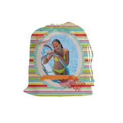 summer - Drawstring Pouch (Large)