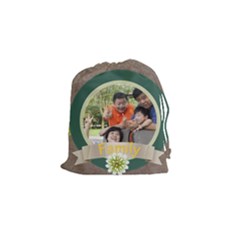 family - Drawstring Pouch (Small)