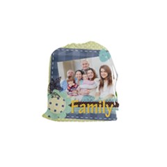 family - Drawstring Pouch (Small)