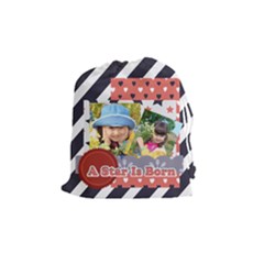 kids, play, family, fun, happy, nice - Drawstring Pouch (Medium)