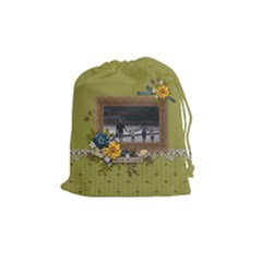 Drawstring Pouch (M): Together as a Family2 - Drawstring Pouch (Medium) Drawstring Pouch (M): Together as a Family2 - Drawstring Pouch (Medium)