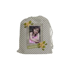 Drawstring Pouch (M): Sweet Life - Drawstring Pouch (Medium)