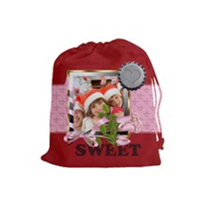 sweet love - Drawstring Pouch (Large)