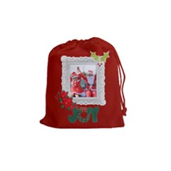 Drawstring Pouch (M): Joy - Drawstring Pouch (Medium)