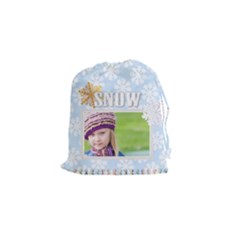 christmas - Drawstring Pouch (Small)