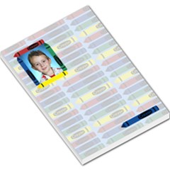 Crayon Large Memo Pad - Large Memo Pads